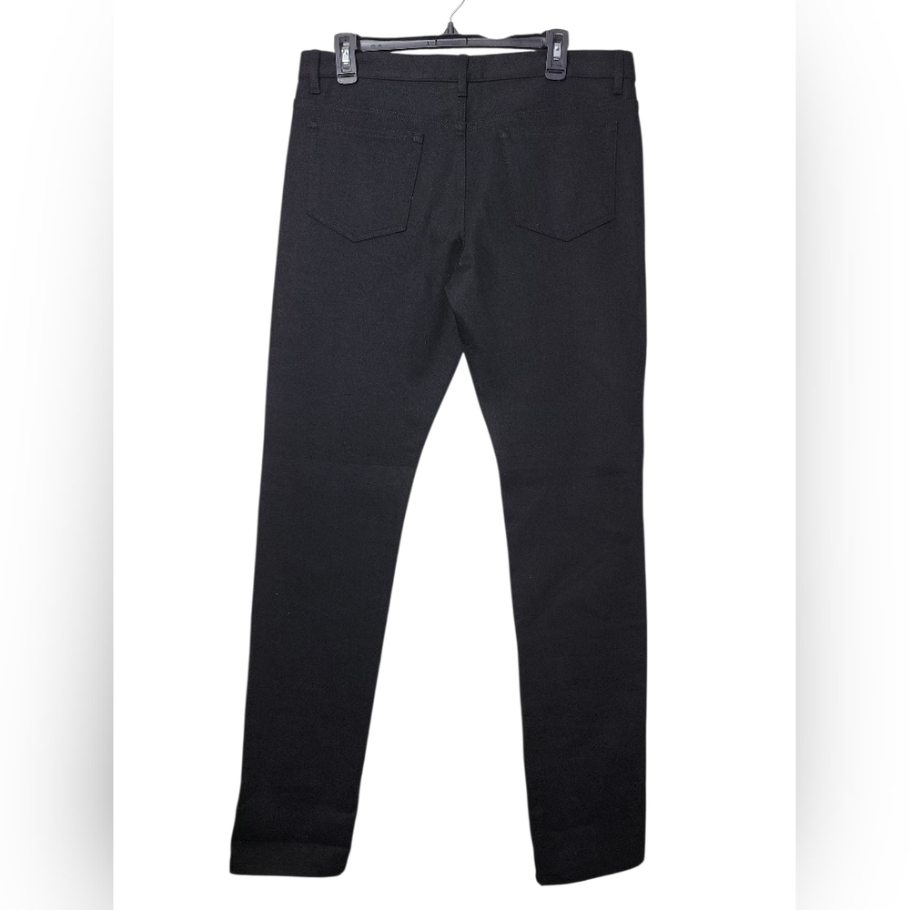 A.P.C. Petit Standard Black Jeans Size 33 Stretch Denim Slim Straight - Picture 3 of 8